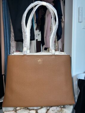 NWT Tory Burch Britten Tote Moose